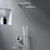 Душевая система Damixa Scandinavian Pure 936510000 встраиваемая с изливом, хром Душевая система Damixa Scandinavian Pure 936510000 встраиваемая с изливом, хром