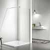 Душевая перегородка Aquatek Walk in 700x2000 профиль хром, стекло прозрачное AQ WIW 07020CH Душевая перегородка Aquatek Walk in 700x2000 профиль хром, стекло прозрачное AQ WIW 07020CH
