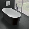 Ванна отдельностоящая BelBagno BB71-1800-NERO-W0 1800x800x600 акриловая Ванна отдельностоящая BelBagno BB71-1800-NERO-W0 1800x800x600 акриловая