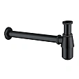 Сифон для раковины ABBER AF0032B черный матовый Сифон для раковины ABBER AF0032B черный матовый