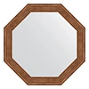 Зеркало в багетной раме Evoform Octagon, BY 3661, 49 x 49 см, сухой тростник