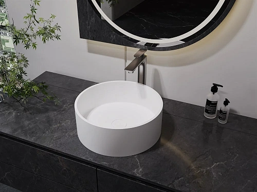 Раковина NT BAGNO NT412 Amaro из искусственного камня Раковина NT BAGNO NT412 Amaro из искусственного камня