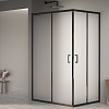 Картинка анонса товара «душевой уголок rgw pa-040b 800x1000 мм 3508104080-24 черный easy clean»