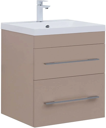 Тумба под раковину Aquanet Верона 60 капучино (2 ящика) 00304536 Тумба под раковину Aquanet Верона 60 капучино (2 ящика) 00304536