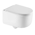Унитаз подвесной AQUAme AQM2013PRO сиденье SoftClose, технология смыва Invisible, 490х360х380 Унитаз подвесной AQUAme AQM2013PRO сиденье SoftClose, технология смыва Invisible, 490х360х380