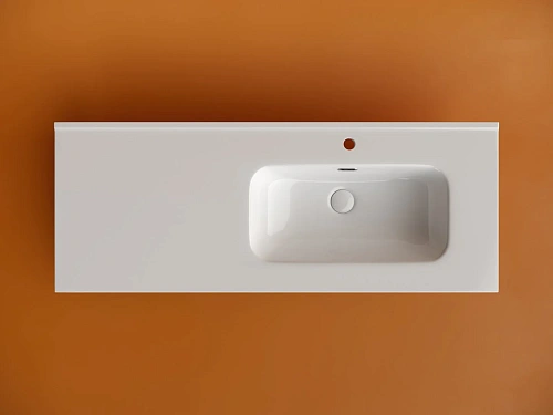 Раковина Ceramica Nova Element CN7006R мебельная чаша справа с отверстием под смеситель 1210x465x180 мм белый Раковина Ceramica Nova Element CN7006R мебельная чаша справа с отверстием под смеситель 1210x465x180 мм белый
