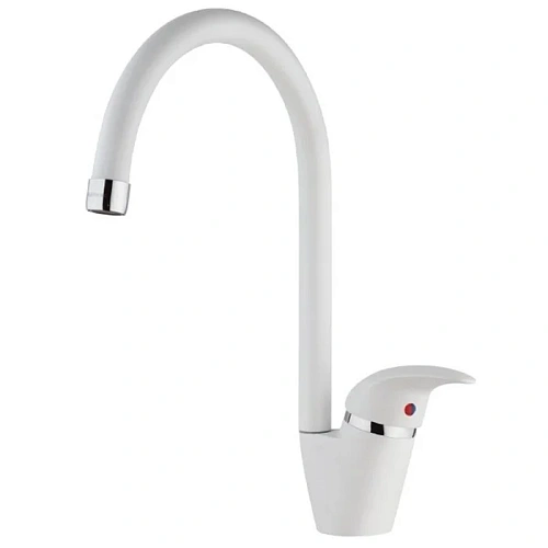 Смеситель для кухни Paini Sicily 632L570PNLMKM белый Смеситель для кухни Paini Sicily 632L570PNLMKM белый