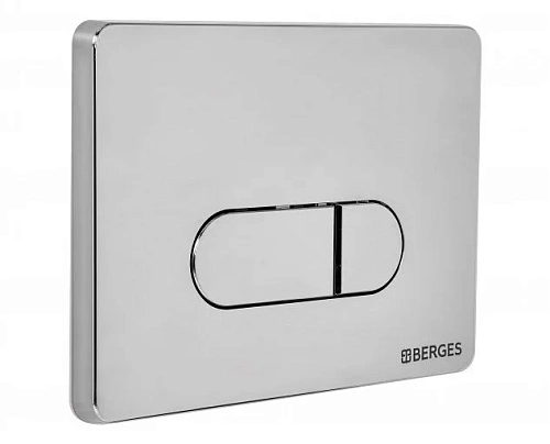 Комплект унитаза BERGES EGO XL Rimless с инсталляцией NOVUM525, кнопка D3 хром глянец, сидение микро 043201 Комплект унитаза BERGES EGO XL Rimless с инсталляцией NOVUM525, кнопка D3 хром глянец, сидение микро 043201