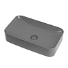 Раковина ABBER Rechteck AC2204MG накладная, серая матовая Раковина ABBER Rechteck AC2204MG накладная, серая матовая