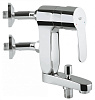Картинка анонса товара «смеситель для ванны grohe eurostyle c, хром (23302000) вертикальный»