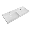 Раковина BelBagno BB-8078-120-2, 1220x460x140 с двумя чашами Раковина BelBagno BB-8078-120-2, 1220x460x140 с двумя чашами