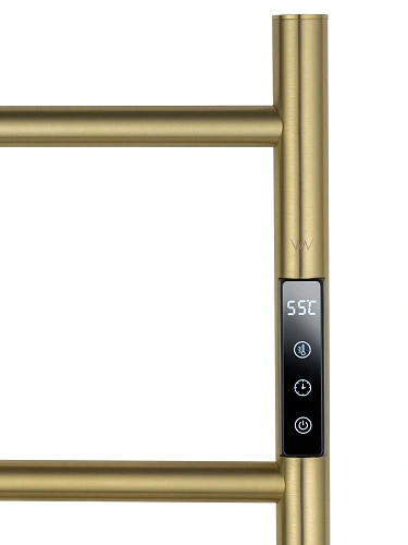 Полотенцесушитель электрический Wonzon & Woghand BONN (WW-AL405-BG) брашированное золото Полотенцесушитель электрический Wonzon & Woghand BONN (WW-AL405-BG) брашированное золото