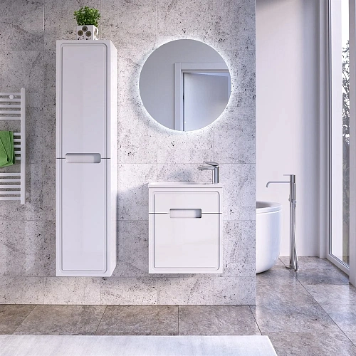 Тумба под раковину Taliente Olejo, 50см, белый глянец, под раковину Modul, без ножек TA-MBO-50PR-bla TA-MBO-50PR-blanco Тумба под раковину Taliente Olejo, 50см, белый глянец, под раковину Modul, без ножек TA-MBO-50PR-bla TA-MBO-50PR-blanco