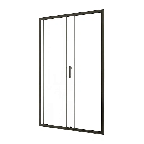 Душевая дверь Taliente 120x195см, прозрачное стекло 6мм, черный профиль TA-120-1CB Душевая дверь Taliente 120x195см, прозрачное стекло 6мм, черный профиль TA-120-1CB