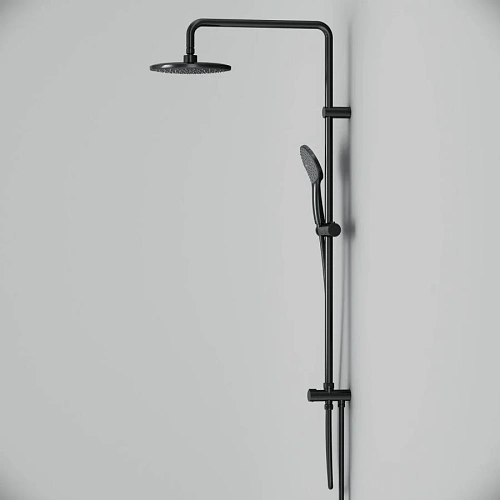 Душевая система AM.PM Gem F0790022 верхний душ d220 мм, штанга 1030-1460 мм Душевая система AM.PM Gem F0790022 верхний душ d220 мм, штанга 1030-1460 мм