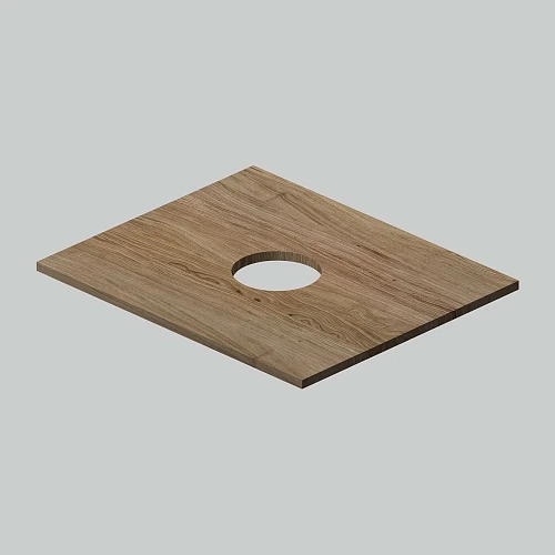 Столешница AM.PM Func M8FST0600OF 60 см, дерево текстурированная Столешница AM.PM Func M8FST0600OF 60 см, дерево текстурированная