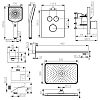 Душевая система Kaiser Sano с термостатом, скрытого монтажа шлифованное золото 08477-3 Душевая система Kaiser Sano с термостатом, скрытого монтажа шлифованное золото 08477-3