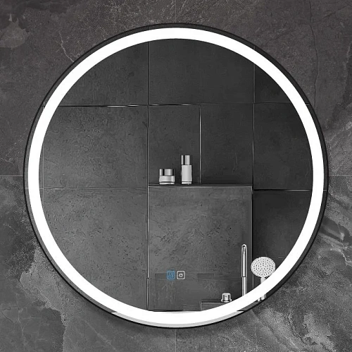 Зеркало CEZARES CADRO в металлической раме с подсветкой сенсорным выключателем и подогревом CZR-SPC-CADRO-700-LED-TCH-WARM 707x30 Зеркало CEZARES CADRO в металлической раме с подсветкой сенсорным выключателем и подогревом CZR-SPC-CADRO-700-LED-TCH-WARM 707x30