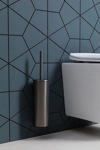 Ершик для унитаза Allen Brau Priority 6.31A09-MG графит брашированный Ершик для унитаза Allen Brau Priority 6.31A09-MG графит брашированный