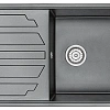 Кухонная мойка Granula 8601, ШВАРЦ (чёрный металлик), кварц 860х500 Кухонная мойка Granula 8601, ШВАРЦ (чёрный металлик), кварц 860х500