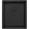 Картинка анонса товара «кухонная мойка paulmark next 38 uni, pm213844-mbn, матовый черный, 380х440мм 1,2мм»