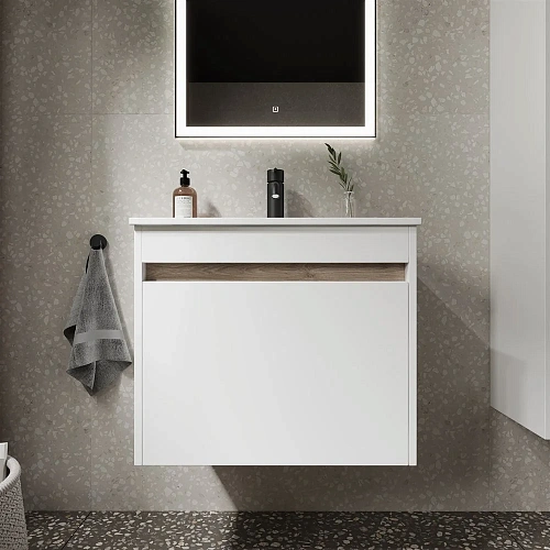 Тумба под раковину Sancos Smart SM60W белый Тумба под раковину Sancos Smart SM60W белый