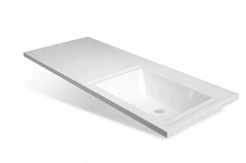 Тумба с раковиной Эстет Dallas Luxe ФР-00002275 1300х482 правая, подвесная 1 ящик Тумба с раковиной Эстет Dallas Luxe ФР-00002275 1300х482 правая, подвесная 1 ящик