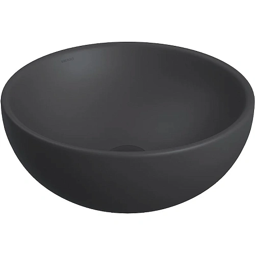 Раковина BERGES Mascon накладная, Ø 45 см, матовый антрацит 181022 Раковина BERGES Mascon накладная, Ø 45 см, матовый антрацит 181022