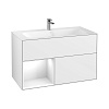 Картинка анонса товара «тумба под раковину villeroy &amp; boch finion 99,6 см, с подсветкой g030gfgf»