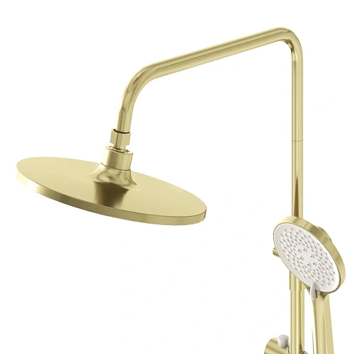 Душевая система GROSSMAN Galaxy 500.K35.01.320 золото сатиновый Душевая система GROSSMAN Galaxy 500.K35.01.320 золото сатиновый