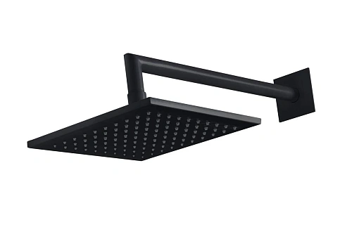 Верхний душ CEZARES PORTA-TDDQ-30-NOP квадратный 300x300мм 350 мм, черный матовый Верхний душ CEZARES PORTA-TDDQ-30-NOP квадратный 300x300мм 350 мм, черный матовый