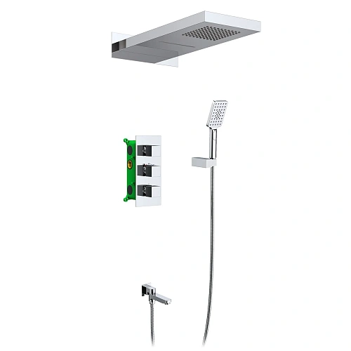 Душевая система Timo Petruma SX-5079/00SM встраиваемая с термостатом хром Душевая система Timo Petruma SX-5079/00SM встраиваемая с термостатом хром