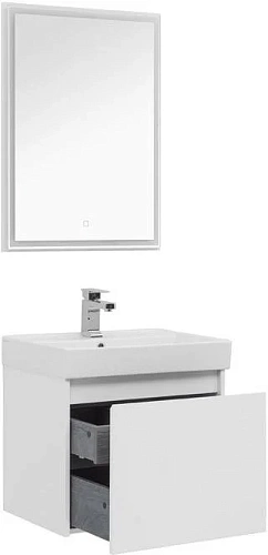 Комплект мебели Aquanet Nova Lite 60 белый (1 ящик) 00242922 Комплект мебели Aquanet Nova Lite 60 белый (1 ящик) 00242922