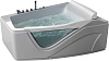 Акриловая ванна Gemy G9056 B R 170x130 угловая, асимметричная, правая, гидромассажная
