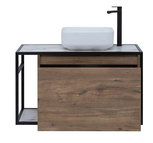 Тумба под раковину Aquanet Nova Lite Loft 90 R дуб рустикальный 00261659 Тумба под раковину Aquanet Nova Lite Loft 90 R дуб рустикальный 00261659