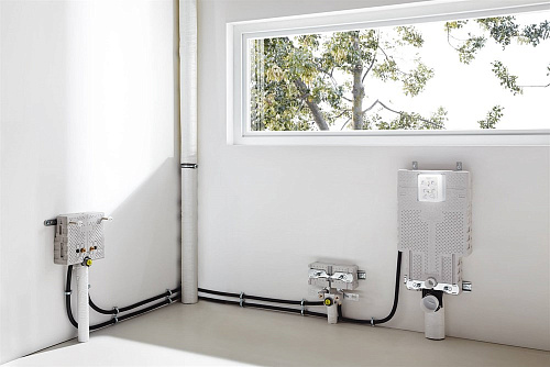 Инсталляция для биде GROHE Uniset (37578001) (без несущих стоек) Инсталляция для биде GROHE Uniset (37578001) (без несущих стоек)