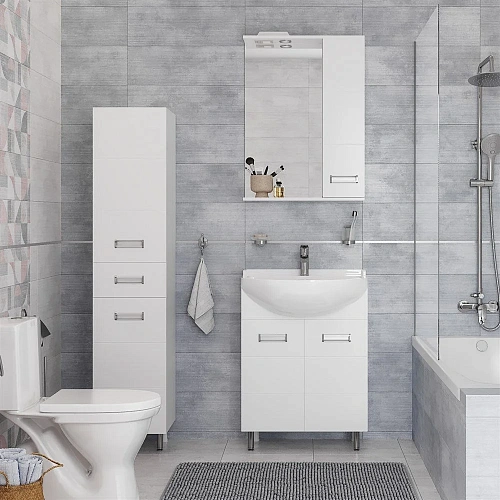 Комплект мебели DIWO Дмитров 60 + сифон для раковины AlcaPlast + смеситель STWORKI by Damixa 465162 Комплект мебели DIWO Дмитров 60 + сифон для раковины AlcaPlast + смеситель STWORKI by Damixa 465162