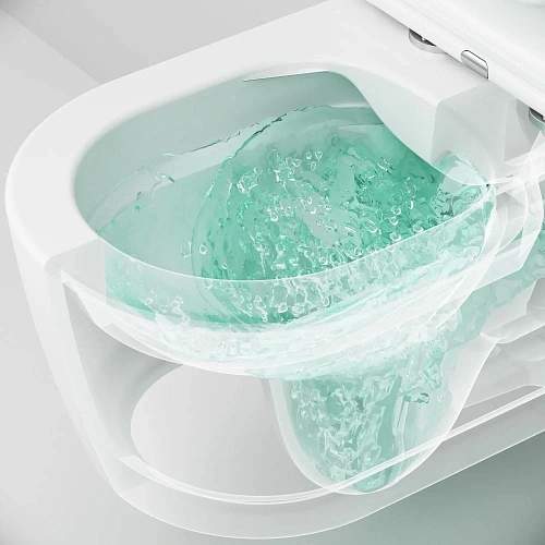 Унитаз подвесной AM.PM Func C8F1700MWSC FlashClean с сиденьем микролифт, белый матовый Унитаз подвесной AM.PM Func C8F1700MWSC FlashClean с сиденьем микролифт, белый матовый