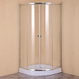 Душевой уголок DIWO Коломна 90х90 профиль хром матовый, с поддоном 556910 Душевой уголок DIWO Коломна 90х90 профиль хром матовый, с поддоном 556910