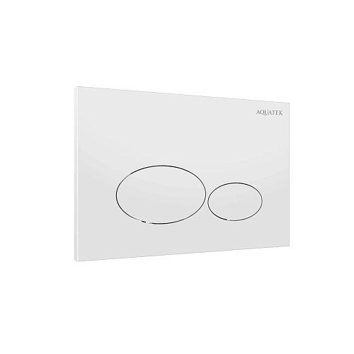 Клавиша смыва Aquatek KDI-0000071 GLA белый глянец Клавиша смыва Aquatek KDI-0000071 GLA белый глянец
