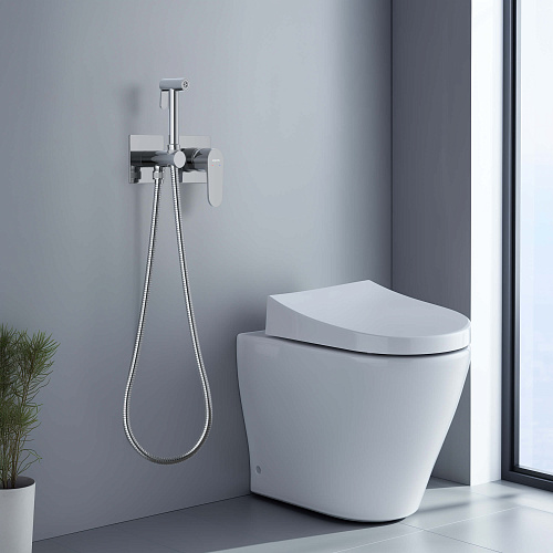 Гигиенический душ Aquatek ОБЕРОН AQ1220CR Хром, встраиваемый Гигиенический душ Aquatek ОБЕРОН AQ1220CR Хром, встраиваемый