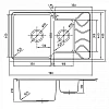 Кухонная мойка IDDIS Reeva S (REE78SXi77) из нержавеющей стали