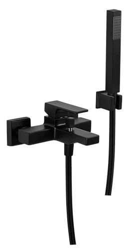 Смеситель для ванны Remer Absolute AU02NO, черный матовый Смеситель для ванны Remer Absolute AU02NO, черный матовый