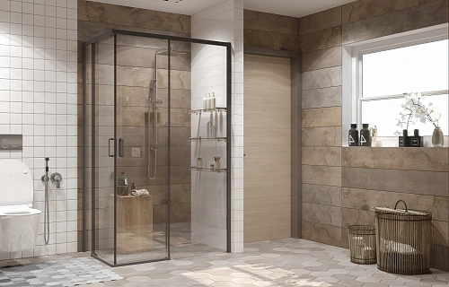 Душевой уголок Ambassador Queen 11011205RBlack (1200x800x2000) Душевой уголок Ambassador Queen 11011205RBlack (1200x800x2000)