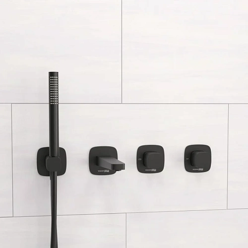 Смеситель для ванны WasserKRAFT A9151.264.315.327.242.217 встраиваемый черный Смеситель для ванны WasserKRAFT A9151.264.315.327.242.217 встраиваемый черный