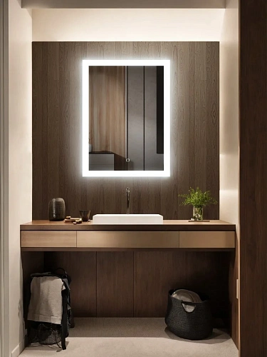 Зеркало Silver mirrors Норма 600х800 вертикальное сенсорный выключатель ФР-00002111 Зеркало Silver mirrors Норма 600х800 вертикальное сенсорный выключатель ФР-00002111