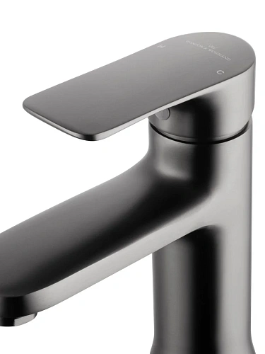 Смеситель для раковины Wonzon & Woghand темный графит (WW-XH-011-BGG) Смеситель для раковины Wonzon & Woghand темный графит (WW-XH-011-BGG)