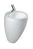 Картинка анонса товара «раковина laufen alessi 1197.1 (8.1197.1.400.104.1) объединенная с пьедесталом»