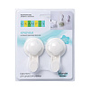 Крючок Grampus Blonde, GR-7080, 2 шт. в упаковке, белый Крючок Grampus Blonde, GR-7080, 2 шт. в упаковке, белый