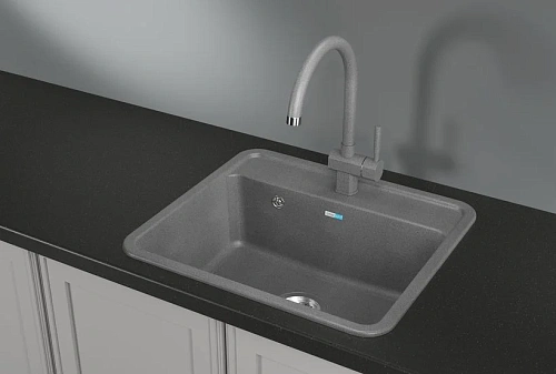 Кухонная мойка Granula 5601, ГРАФИТ, СтандАРТ кварц 560x500 Кухонная мойка Granula 5601, ГРАФИТ, СтандАРТ кварц 560x500